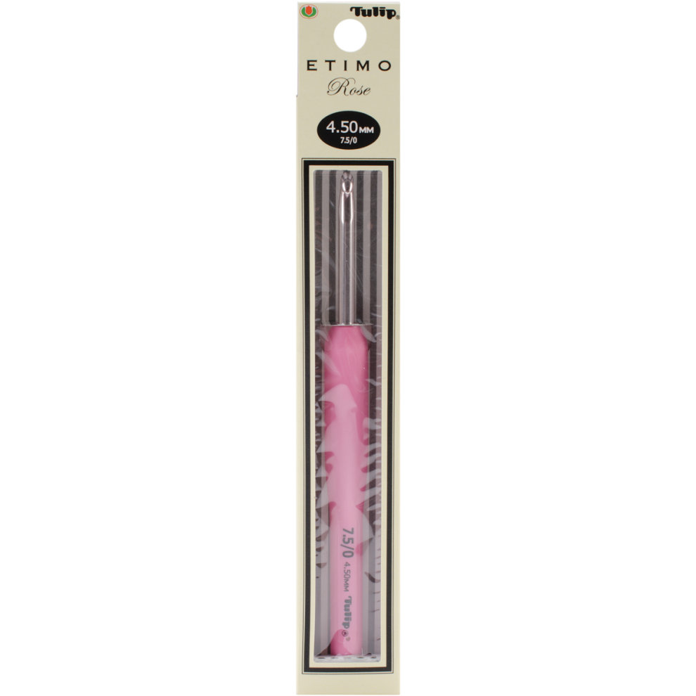  Japanese Crochet Hooks From Tulip Etimo Rose -Size 7.5/4.5mm