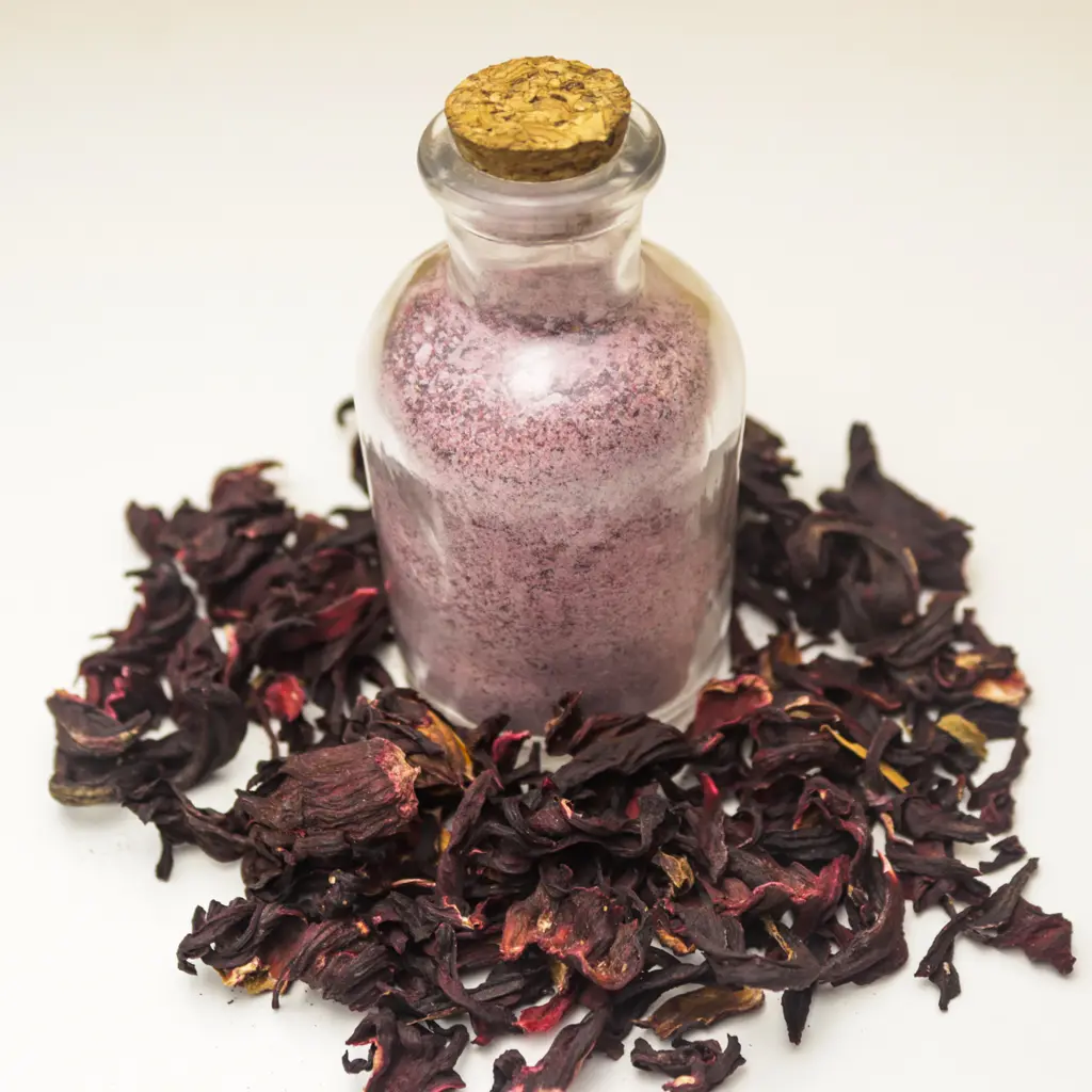 Hibiscus flavoured salt