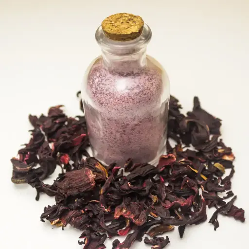 Hibiscus flavoured salt