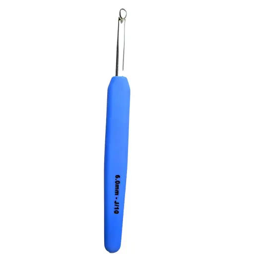 Aluminium Crochet Hook - Mauve: 6mm
