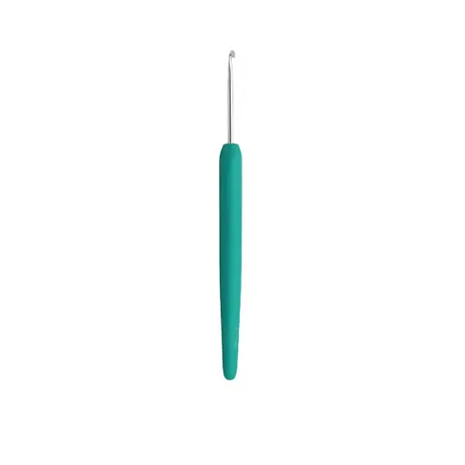 Aluminium Crochet Hook - Sea Green: 2.5mm