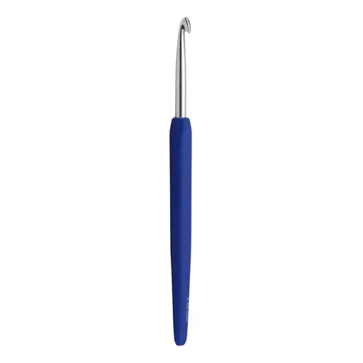 Aluminium Crochet Hook - Royal Blue: 4.5mm